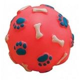Игрушка для собак Triol мяч с лапками и косточками 
